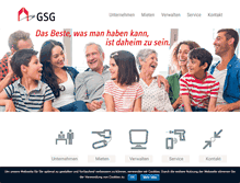 Tablet Screenshot of gsg-nk.de